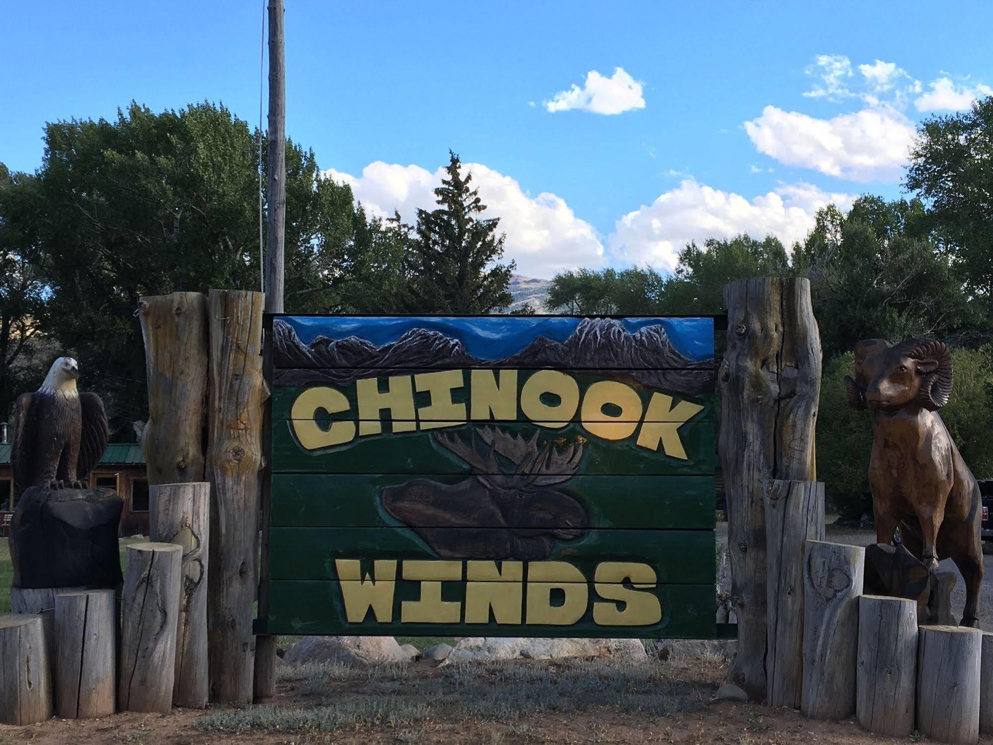 Chinook Winds Motel Dubois Ngoại thất bức ảnh